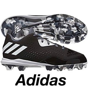 adidas rubber baseball cleats